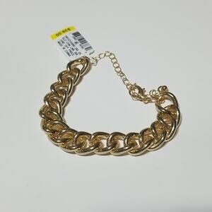 NWT Charter Club Gold Tone Chain Link Bracelet
